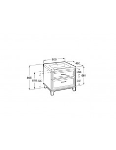 Mueble + Lavabo Roca Romea... 2