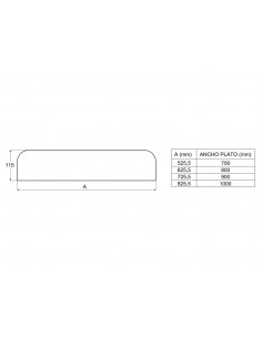 Tapa Roca Aquos Beige 100 2