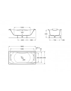 Bañera De Hidromasaje Roca... 2
