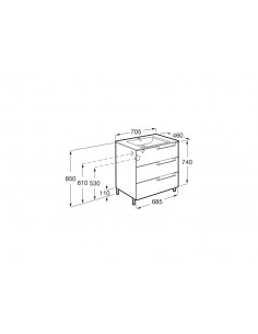 Mueble + Lavabo Roca Aleyda... 2