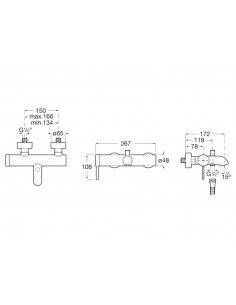 Grifería De Bañera Roca Ona... 2